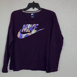 Purple Nike Long Sleeve